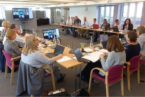 Image from March 2022 meeting of RCVS Council 