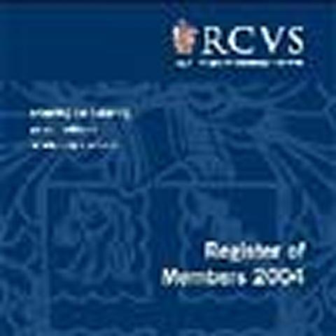 Removal of names from RCVS Register for non-payment of fees